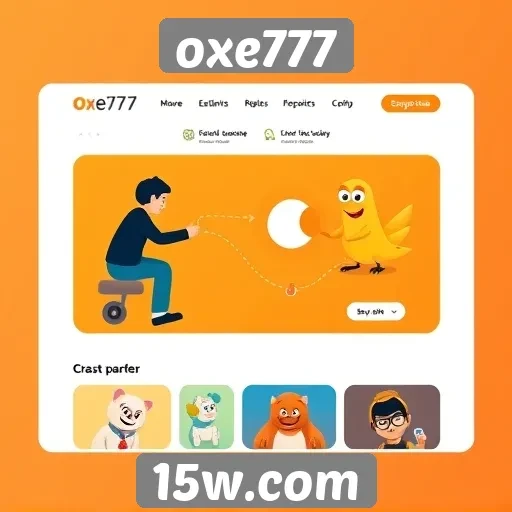 Acessibilidade e navegação do site oxe777